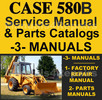 Thumbnail Case 580B TLB Service Manual & Parts Catalogs -3- MANUALS - DOWNLOAD