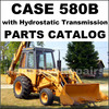 Thumbnail Case 580B with Hydrostatic Transmission Tractor Parts Manual Catalog - DOWNLOAD