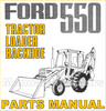 Thumbnail Ford 550 Tractor Illustrated Parts Manual Catalog - DOWNLOAD