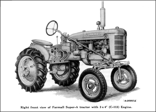 Product picture IH Farmall SUPER A Super AV TRACTOR Service Repair SHOP Workshop MANUAL - DOWNLOAD