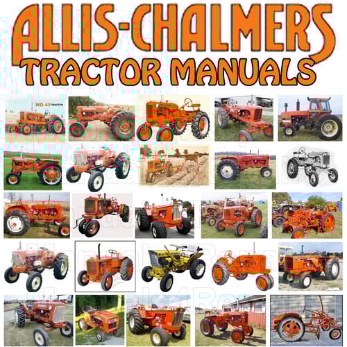 Product picture Allis CHALMERS B207 B-207 AC Tractor & Attachments SERVICE Repair MANUAL - DOWNLOAD