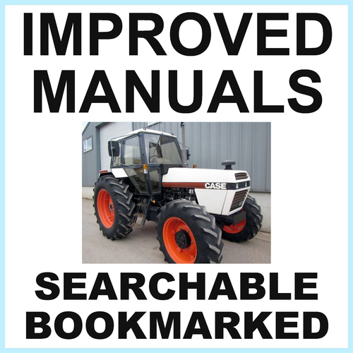 Product picture Collection of 3 files: Case David Brown 1494 Tractor Factory Service Manual & Shop Manual & Illustrated Parts Manual - IMPROVED - DOWNLOAD