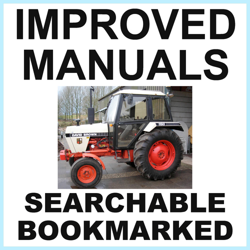 Product picture Case David Brown 1190 Tractor Illustrated Parts Manual Catalog - IMPROVED - DOWNLOAD