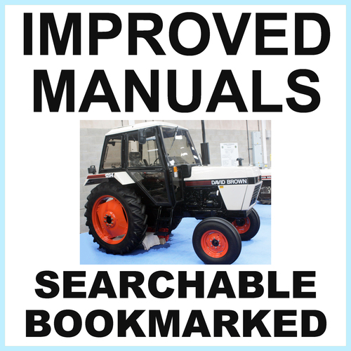 Product picture Case David Brown 1294 Tractor Illustrated Parts Manual Catalog - IMPROVED - DOWNLOAD
