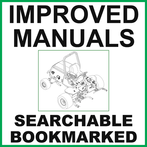 Product picture Deere Fairway Mower 3225C 3235C 3245C Service Manual TM2105
