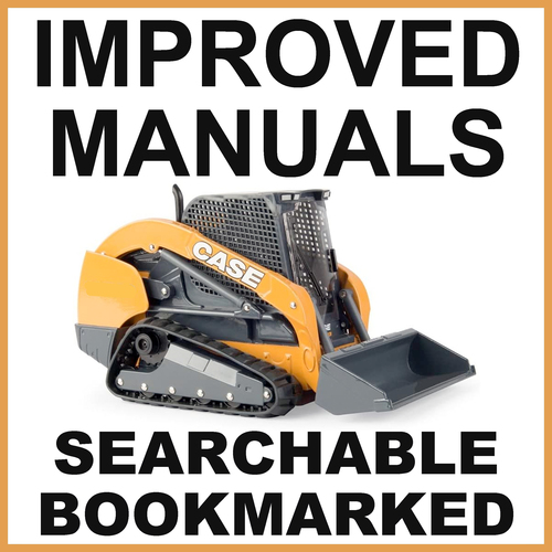 Product picture Case Alpha TR270 TR320 TV380 Track Loaders Operators Manual