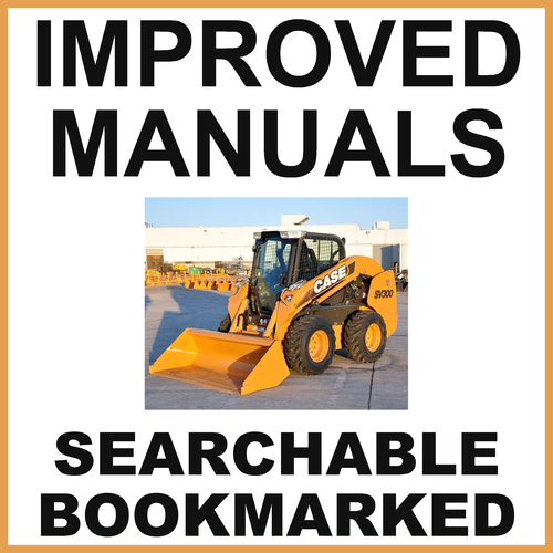 Product picture Case Alpha SR200 SR220 SR250 Steer Loaders Operators Manual