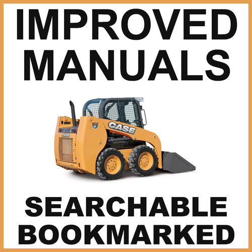 Product picture Case Alpha SR130 SR150 SR175 Steer Loaders Operators Manual