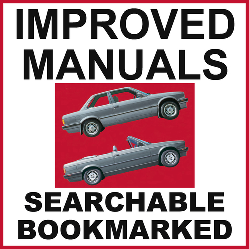 Product picture BMW 3 Series 318i, 325, 325e, 325es, 325i, 325is, 325i Convertible Service Repair Manual 1985-1990 - DOWNLOAD